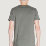 T-shirt Tommy Hilfiger TOMMY LOGO TEE Verde Oliva - Foto 2