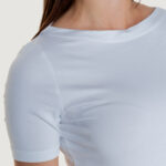 T-shirt Vero Moda NOOS - VMPANDA MODAL S/S TOP NOOS Bianco - Foto 2