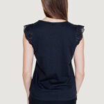 T-shirt Vero Moda VMEMILY SL GATHERING TOP JRS NOOS Nero - Foto 2