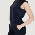 T-shirt Vero Moda VMEMILY SL GATHERING TOP JRS NOOS Nero - Foto 4