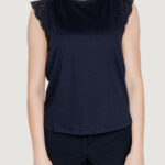 T-shirt Vero Moda VMEMILY SL GATHERING TOP JRS NOOS Nero - Foto 5