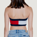 Top Tommy Hilfiger Jeans TJW RWB BADGE TUBE Bianco - Foto 3