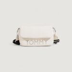 Borsa Tommy Hilfiger TJW BOLD ELONGATED FLAP CROSS. Beige chiaro - Foto 1