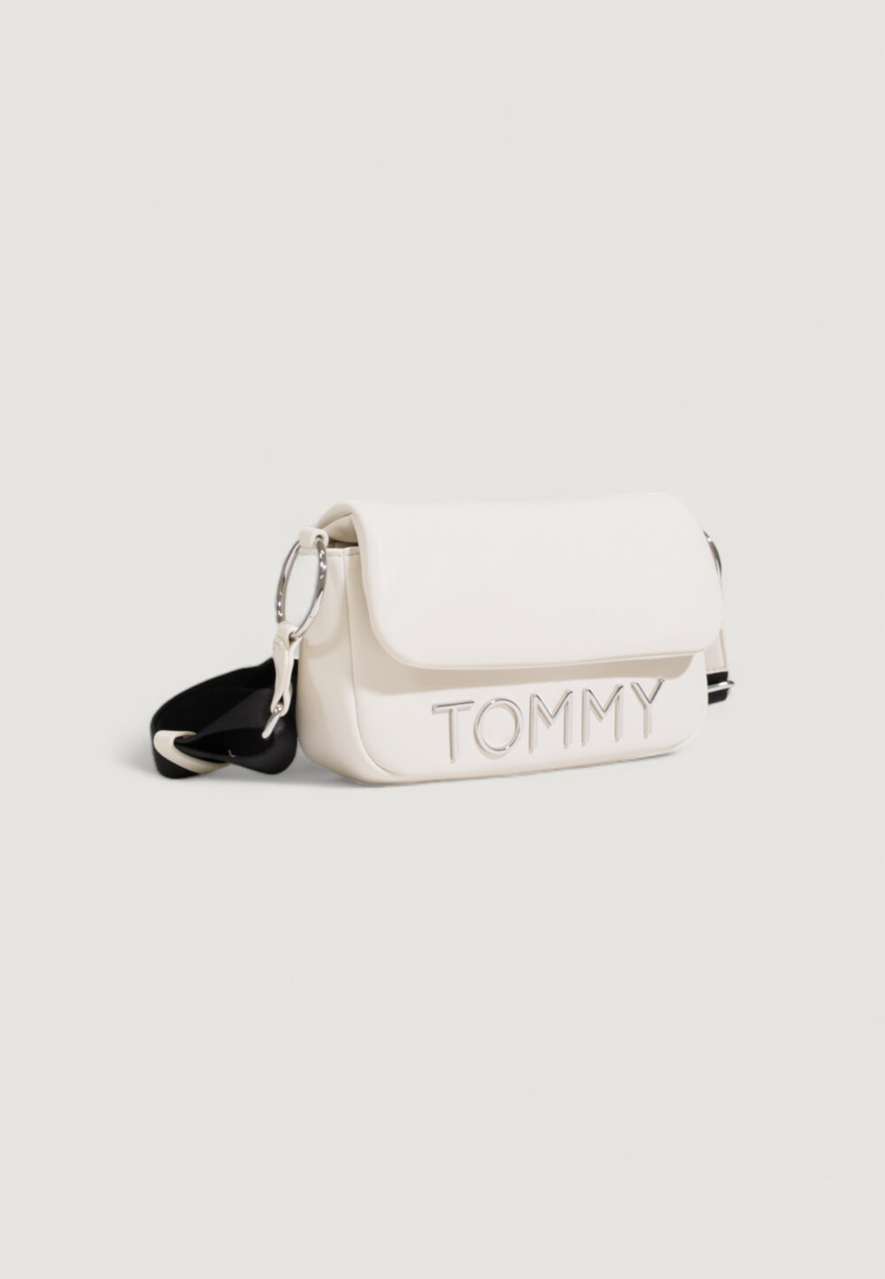 Borsa Tommy Hilfiger TJW BOLD ELONGATED FLAP CROSS. Beige chiaro - Foto 3