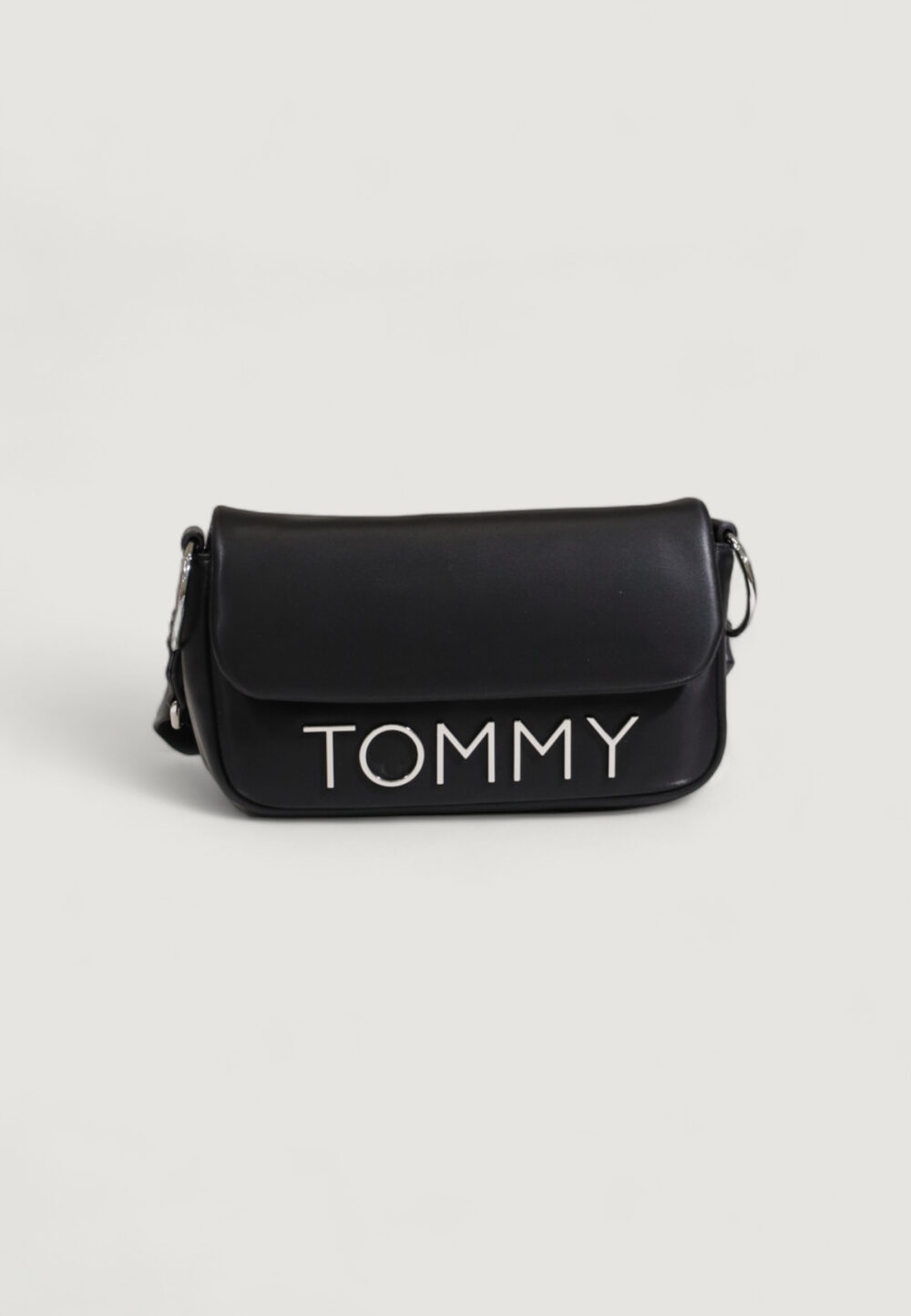 Borsa Tommy Hilfiger TJW BOLD ELONGATED FLAP CROSS. Nero - Foto 1