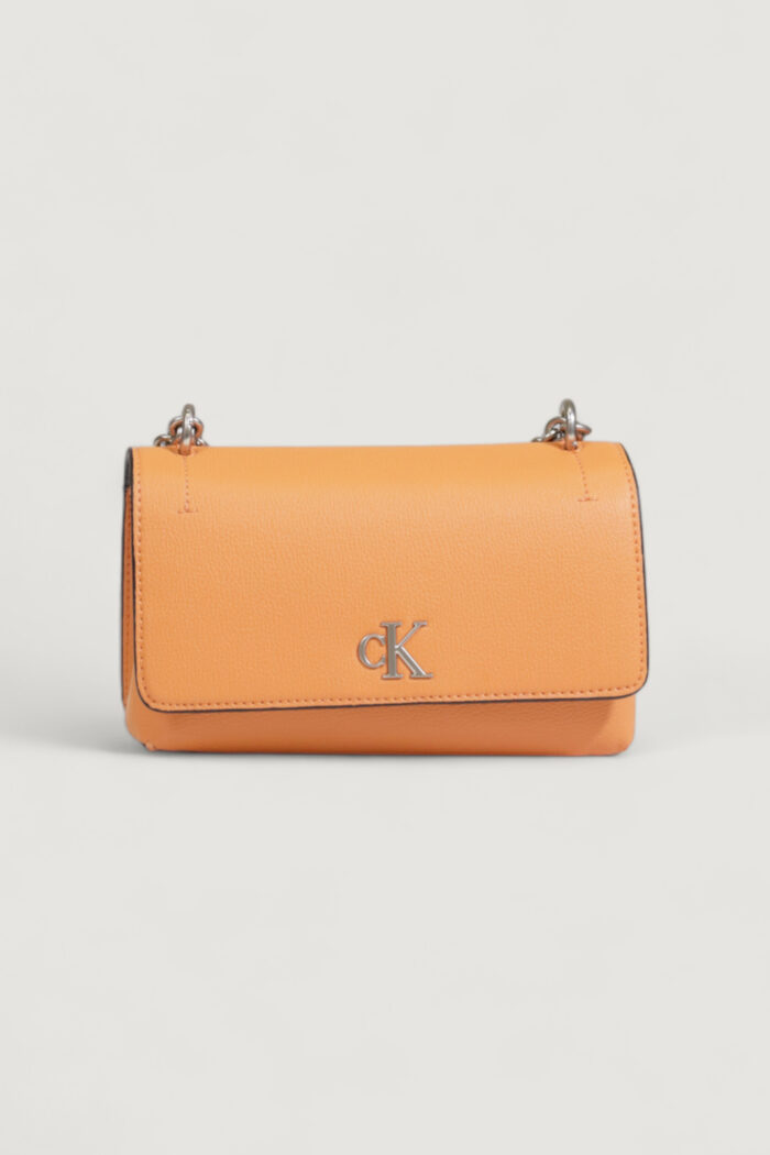 Borsa Calvin Klein MINIMAL MONOGRAM EW FLAP21 Arancione