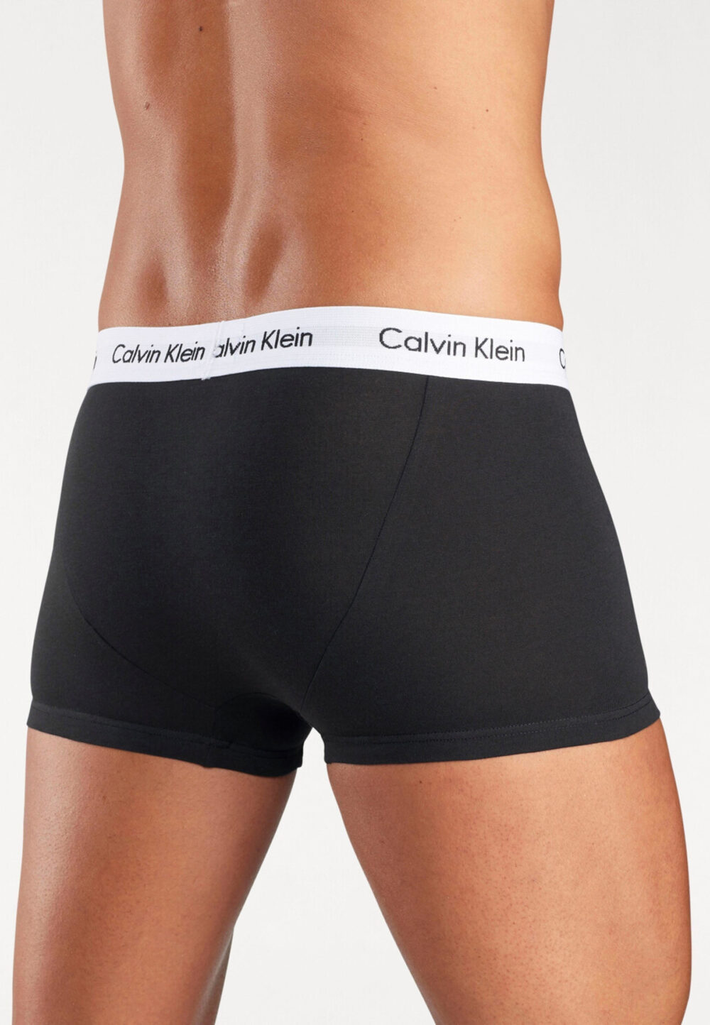 Boxer Calvin Klein Underwear 3 PACK TRUNKS Grigio - Foto 4