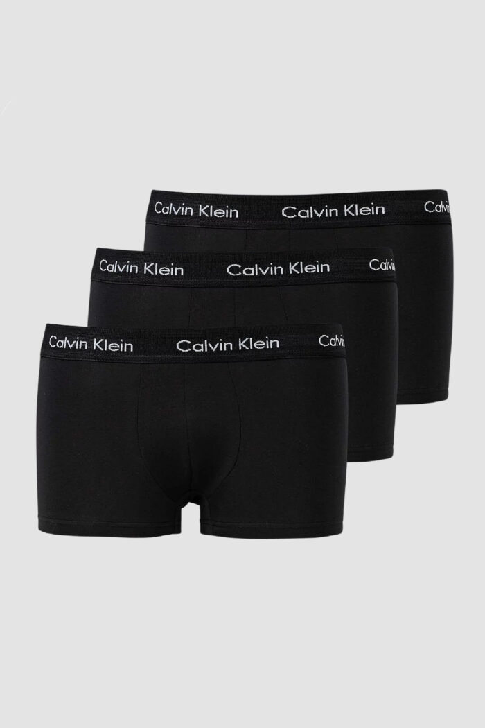 Boxer Calvin Klein Underwear LOW RISE TRUNK 3-PACK Nero