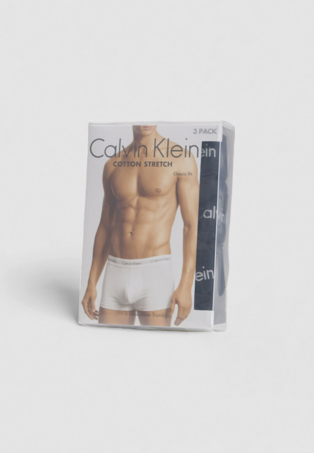 Boxer Calvin Klein Underwear LOW RISE TRUNK 3-PACK Nero - Foto 4