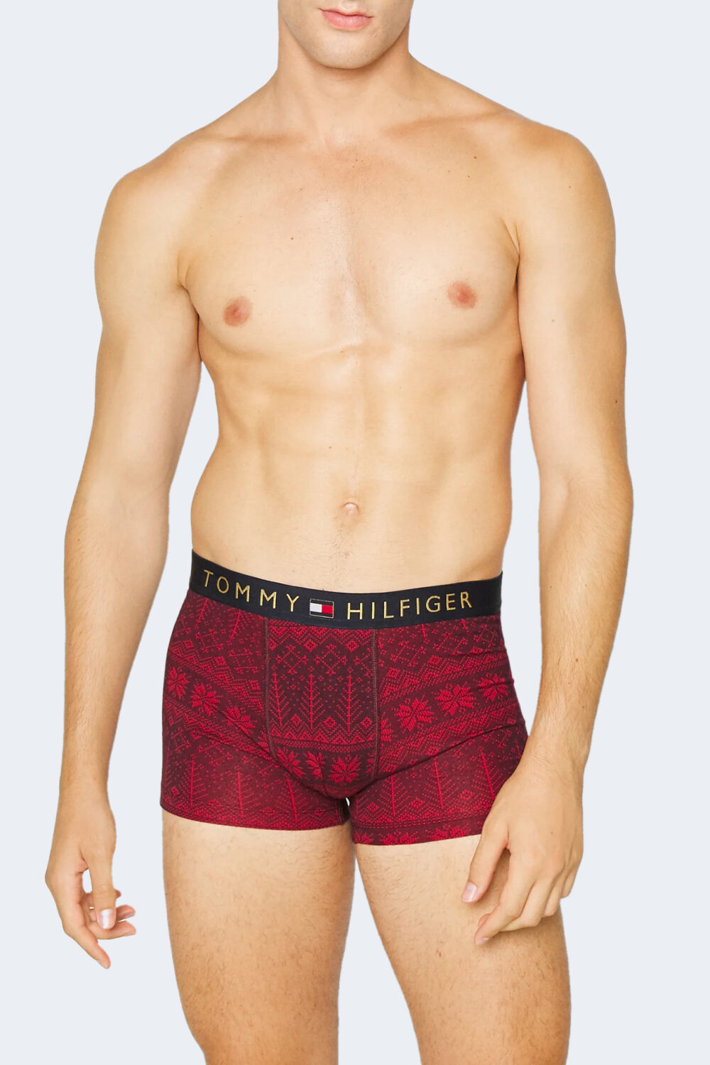 Boxer Tommy Hilfiger TRUNK & SOCK SET Bordeaux - Foto 3