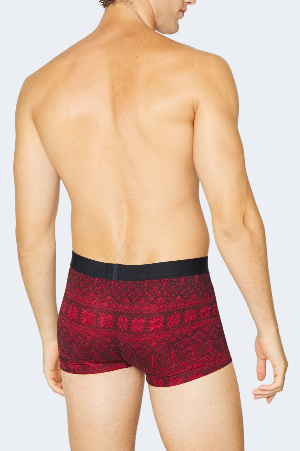 Boxer Tommy Hilfiger TRUNK & SOCK SET Bordeaux - Foto 4