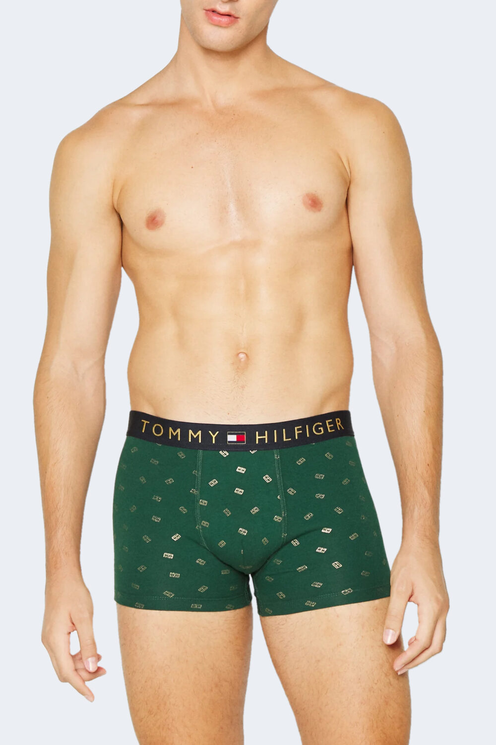 Boxer Tommy Hilfiger TRUNK & SOCK SET Verde - Foto 3