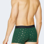 Boxer Tommy Hilfiger TRUNK & SOCK SET Verde - Foto 5