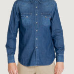 Camicia manica lunga Replay 6.5 OZ Denim scuro - Foto 1