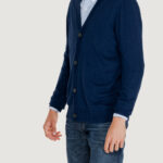 Cardigan Jack Jones JJEEMIL KNIT BUTTON CARDIGAN NOOS Blu - Foto 3