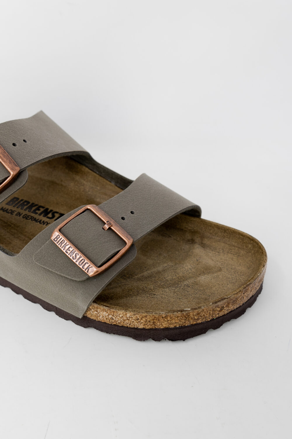 Sandali BIRKENSTOCK Arizona BS Grigio Scuro - Foto 3