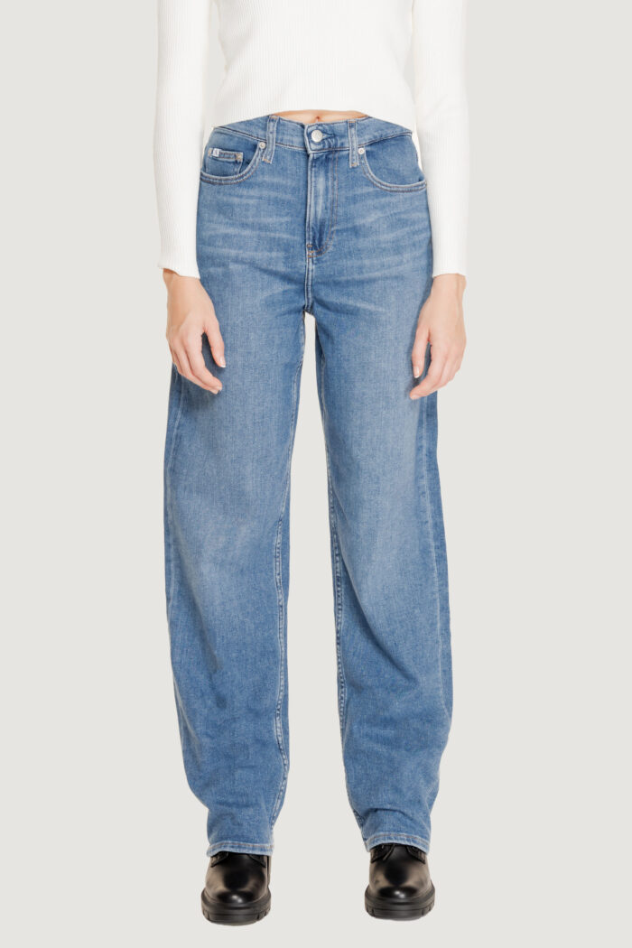 Jeans larghi Calvin Klein HIGH RISE LOOSE Denim