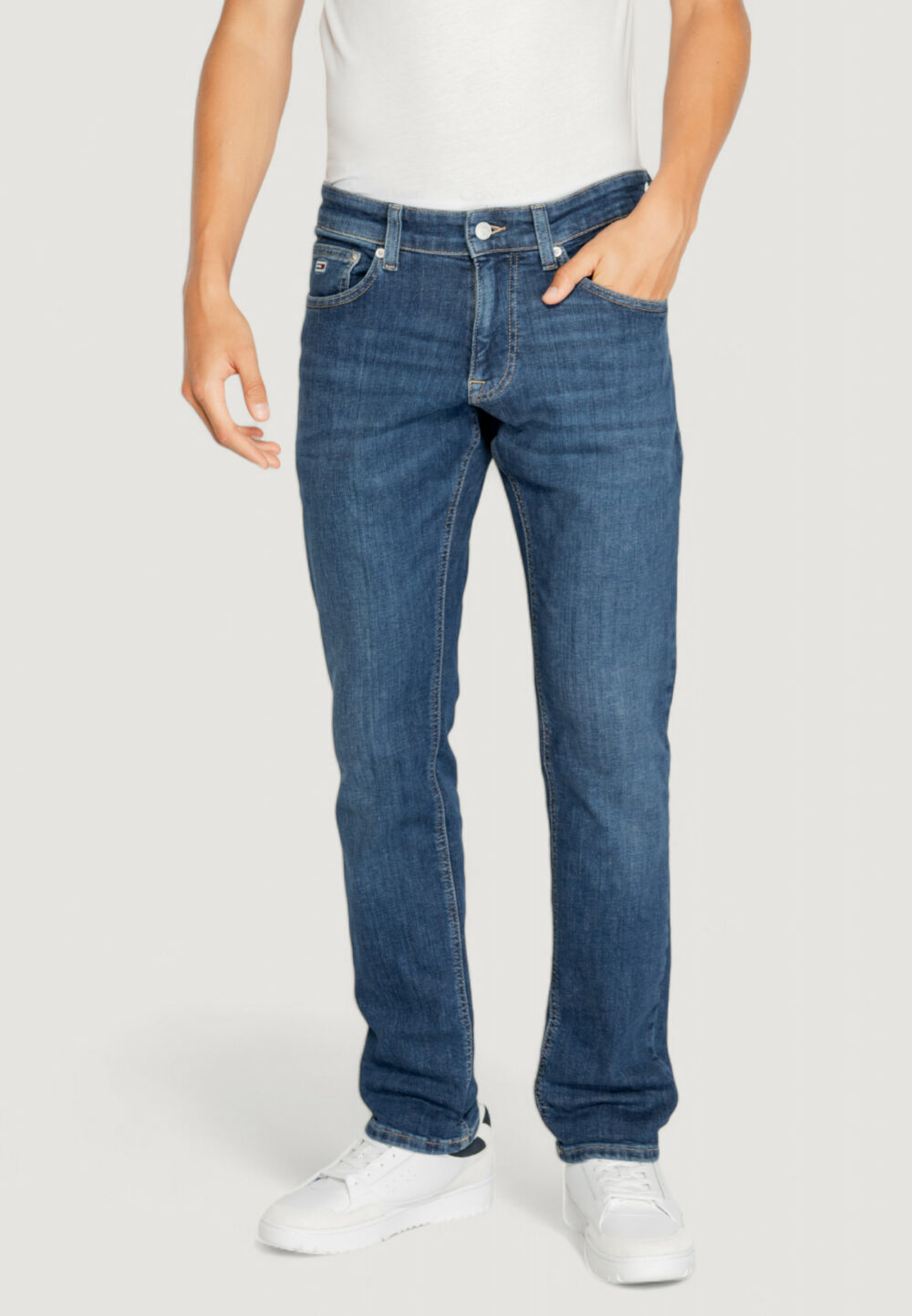 Jeans slim Tommy Hilfiger SCANTON CH0256 Denim scuro - Foto 1