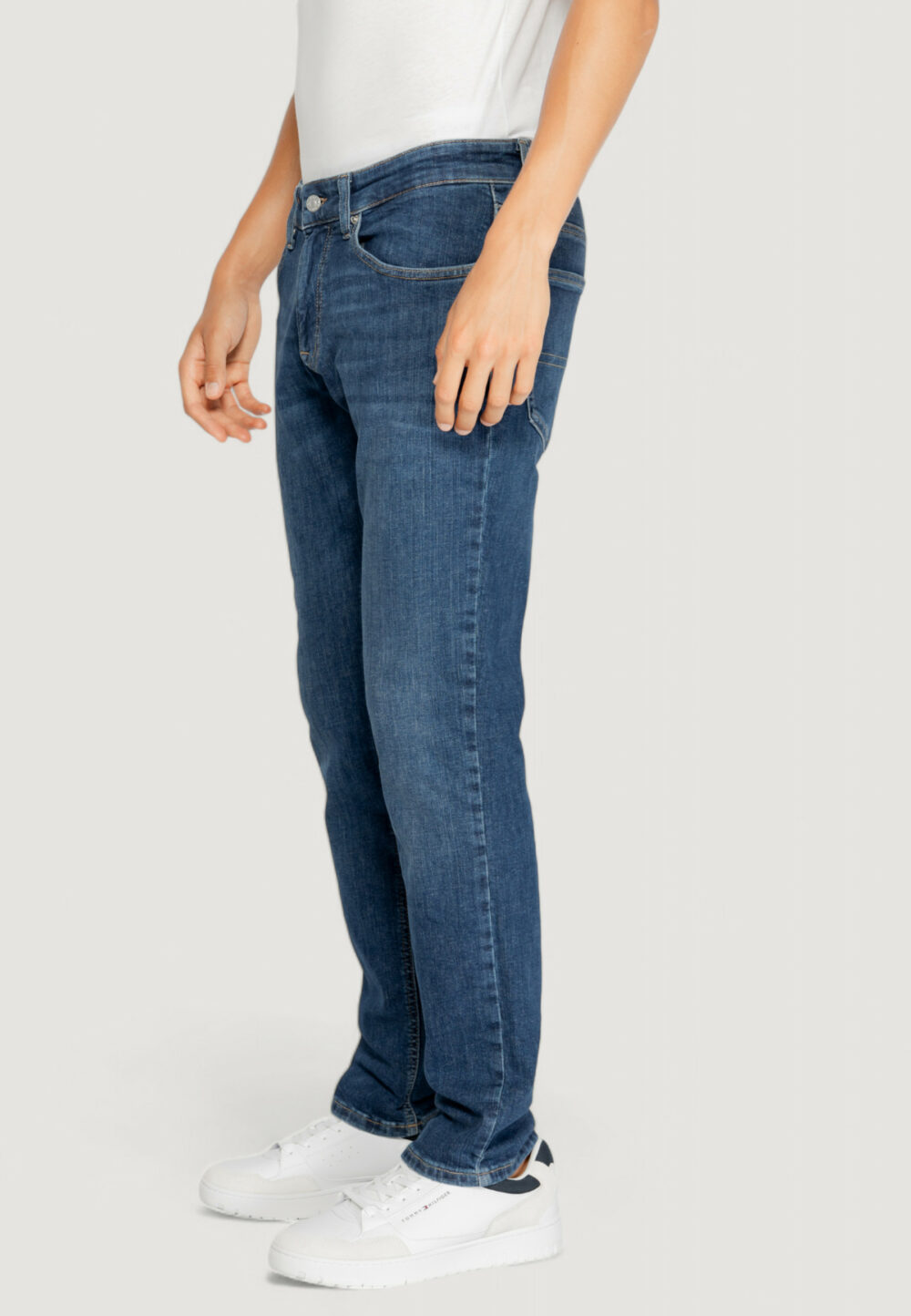 Jeans slim Tommy Hilfiger SCANTON CH0256 Denim scuro - Foto 3