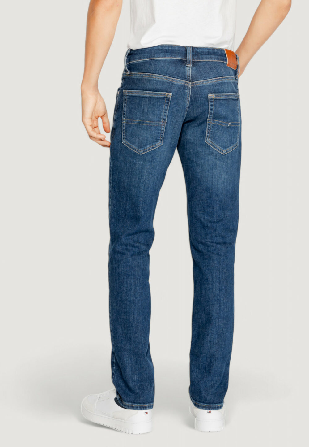Jeans slim Tommy Hilfiger SCANTON CH0256 Denim scuro - Foto 4