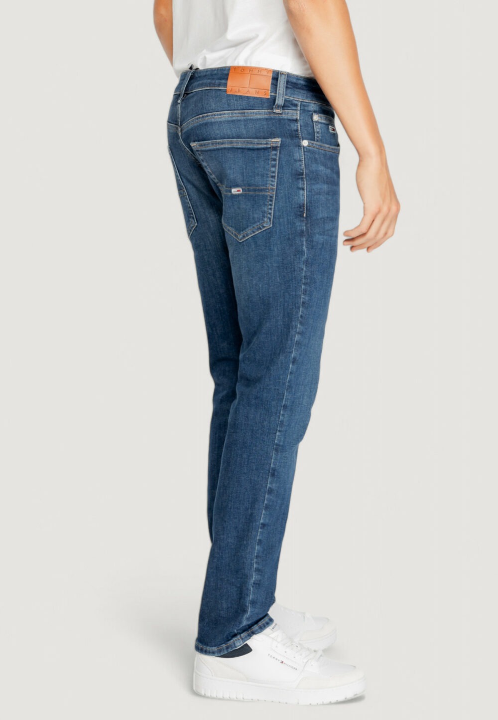 Jeans slim Tommy Hilfiger SCANTON CH0256 Denim scuro - Foto 5