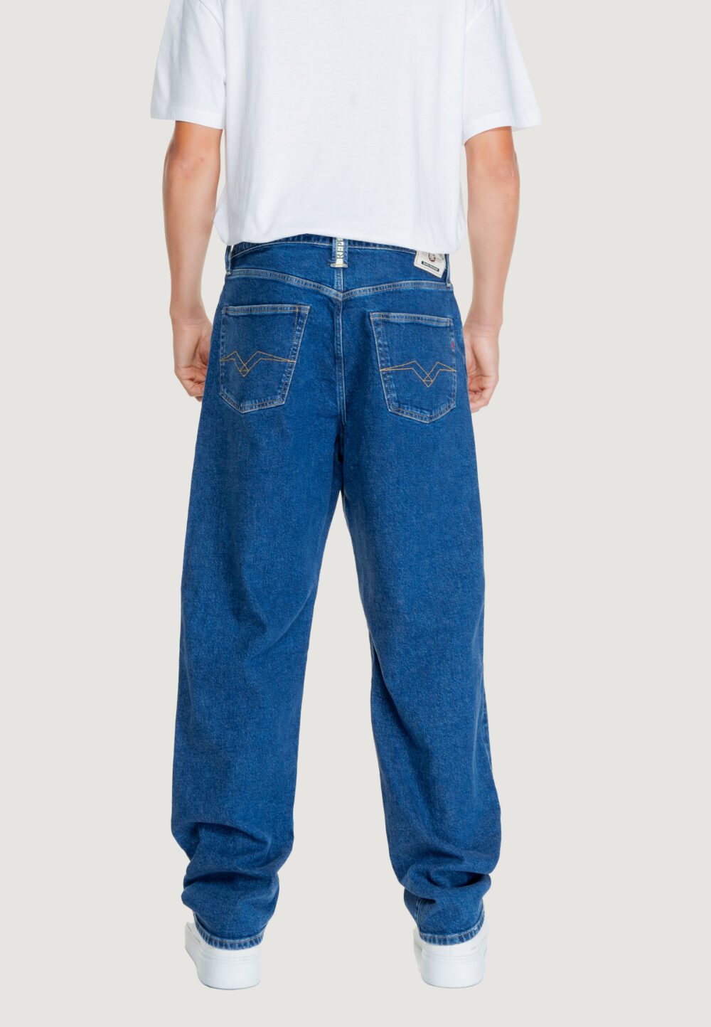 Pantaloni Replay 13 OZ Denim scuro - Foto 2