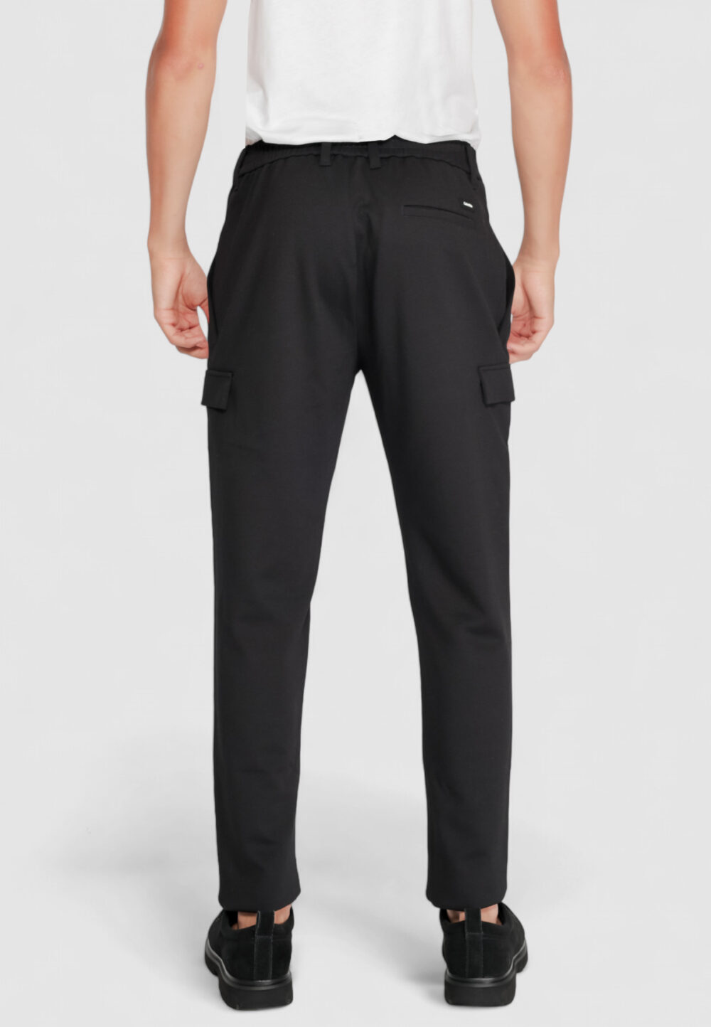 Pantaloni sportivi Calvin Klein COMFORT KNIT TAPERED Nero - Foto 2