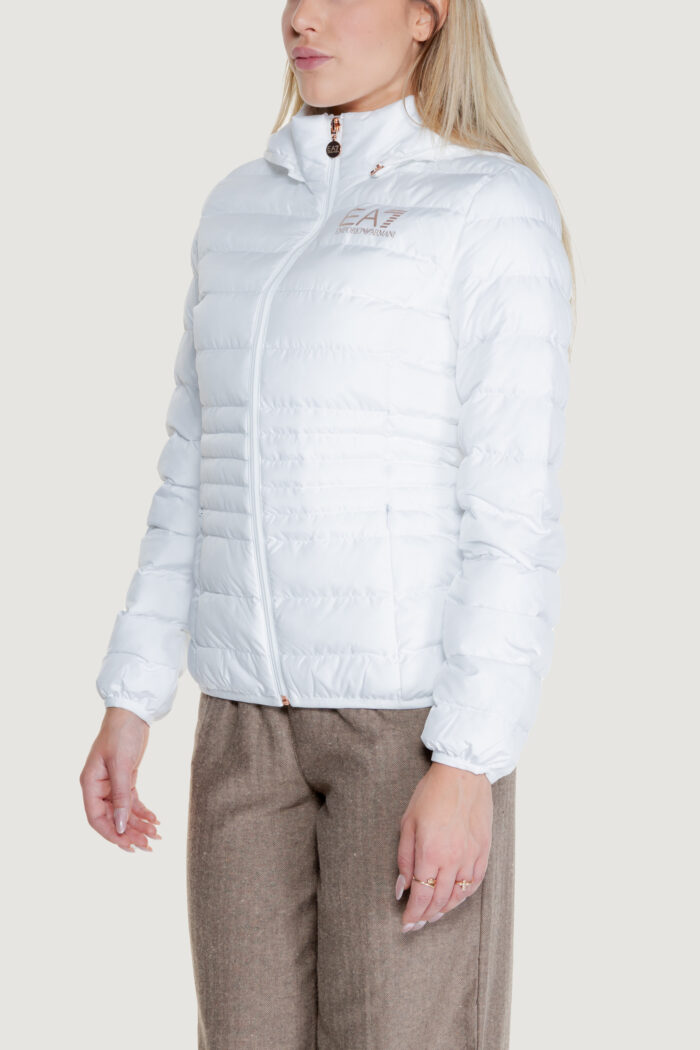 Piumino Ea7 BOMBER Bianco – Bronzo