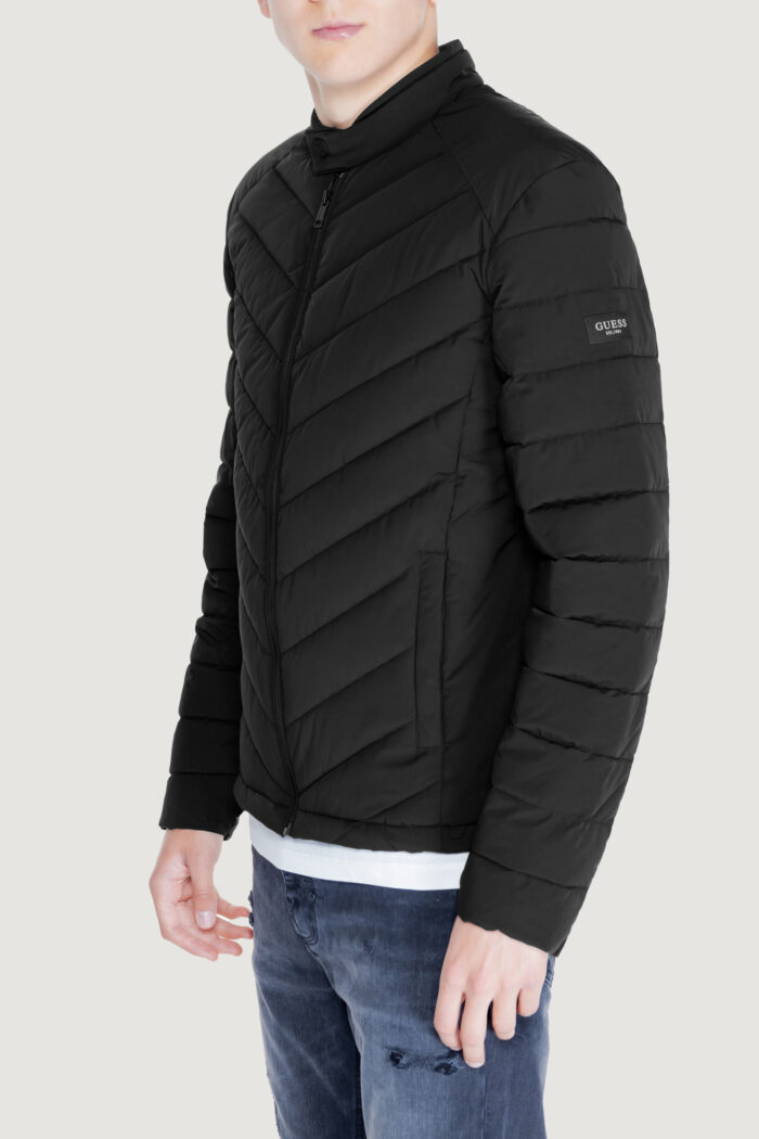 Piumino Guess STRETCH NYLON PADDED Nero