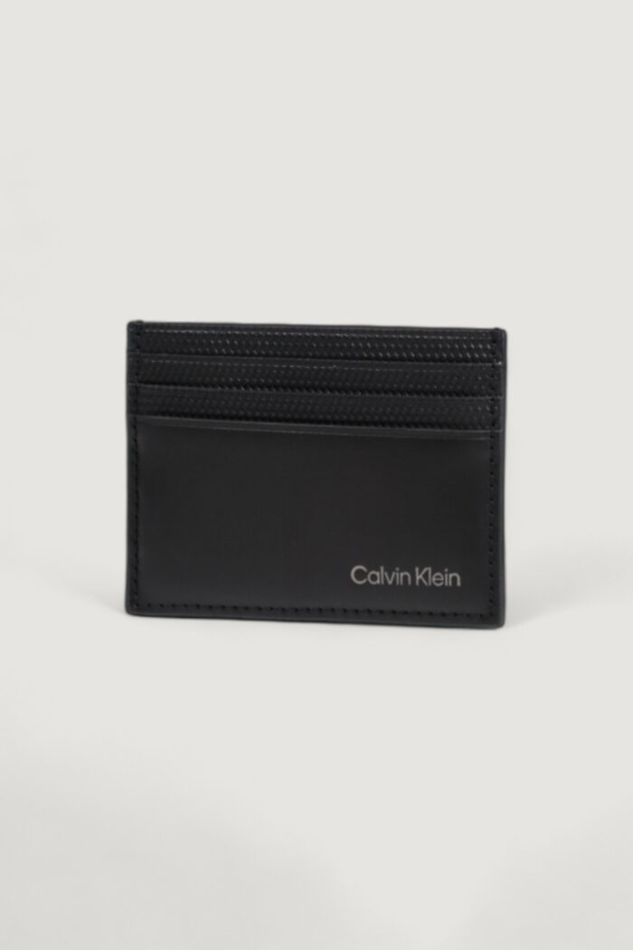 Portacarte Calvin Klein CK REMOTE 6CC Nero