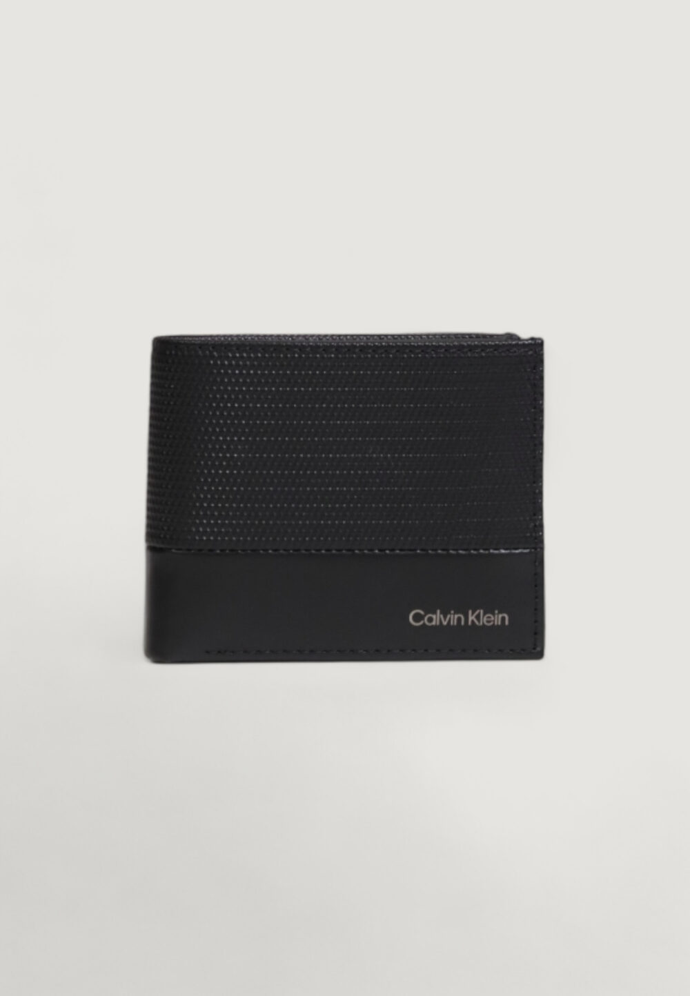 Portafoglio con portamonete Calvin Klein CK REMOTE BIFOLD 5CC W/COIN Nero - Foto 1