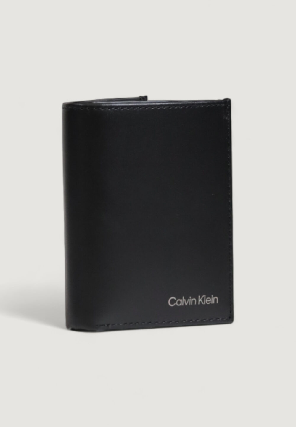 Portafoglio con portamonete Calvin Klein CK SMOOTH BIFOLD 6CC W/COIN Nero - Foto 3