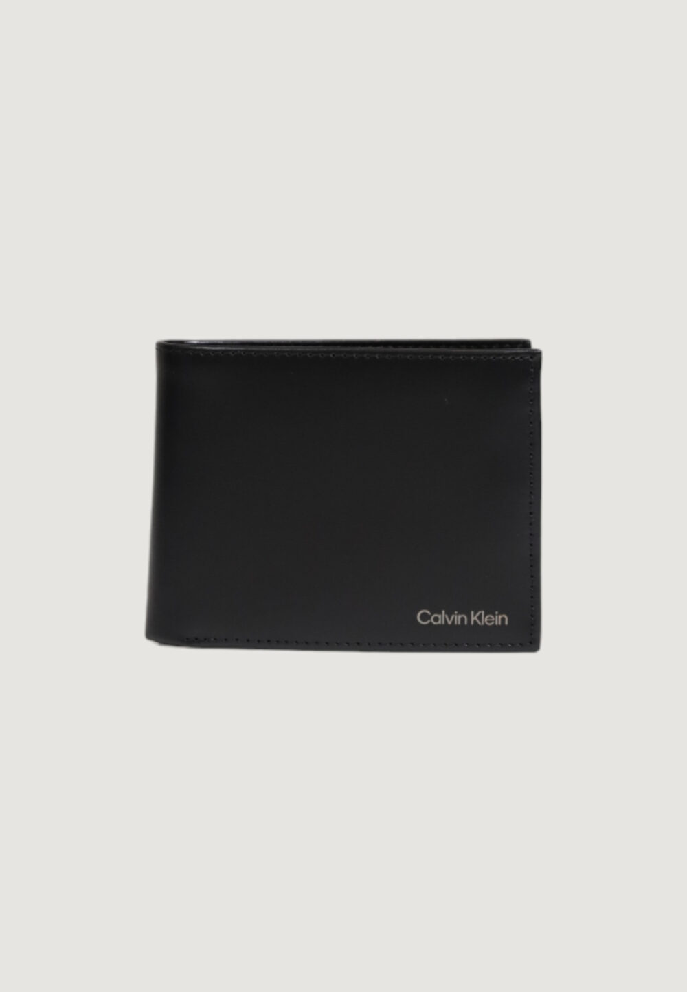 Portafoglio con portamonete Calvin Klein CK SMOOTH TRIFOLD 10CC W/COIN Nero - Foto 1