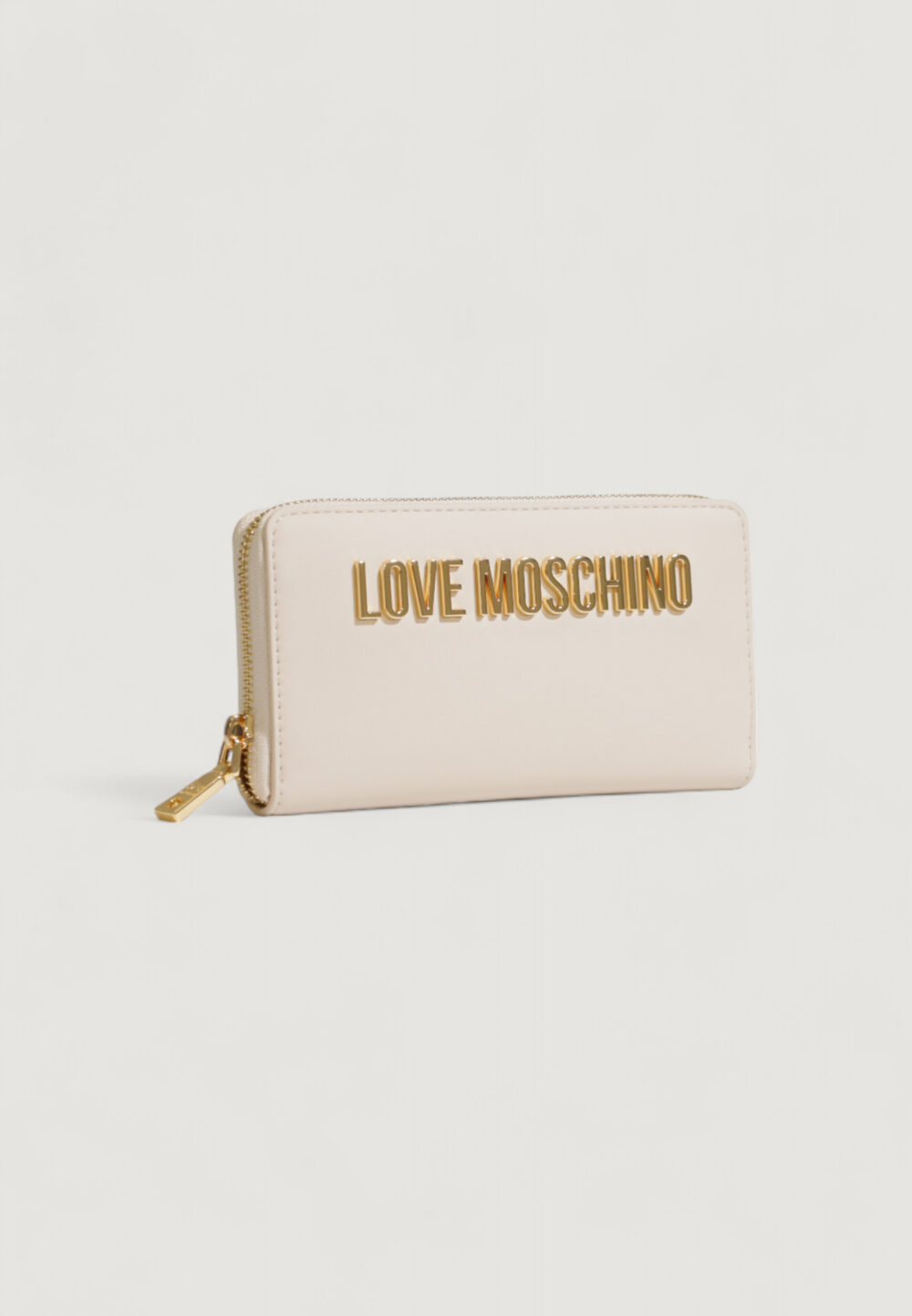 Portafoglio grande Love Moschino  Beige chiaro - Foto 3