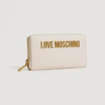 Portafoglio grande Love Moschino  Beige chiaro - Foto 3