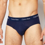 Slip Calvin Klein Underwear 3 Hip Brief Azzurro - Foto 2