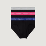 Slip Calvin Klein Underwear HIP BRIEF 3PK Fuxia - Foto 2