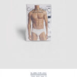 Slip Calvin Klein Underwear 3 Hip Brief Grigio - Foto 1