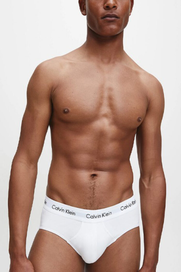 Slip Calvin Klein Underwear 3 Hip Brief Grigio