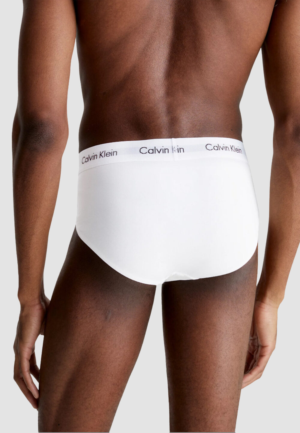 Slip Calvin Klein Underwear 3 Hip Brief Grigio - Foto 3