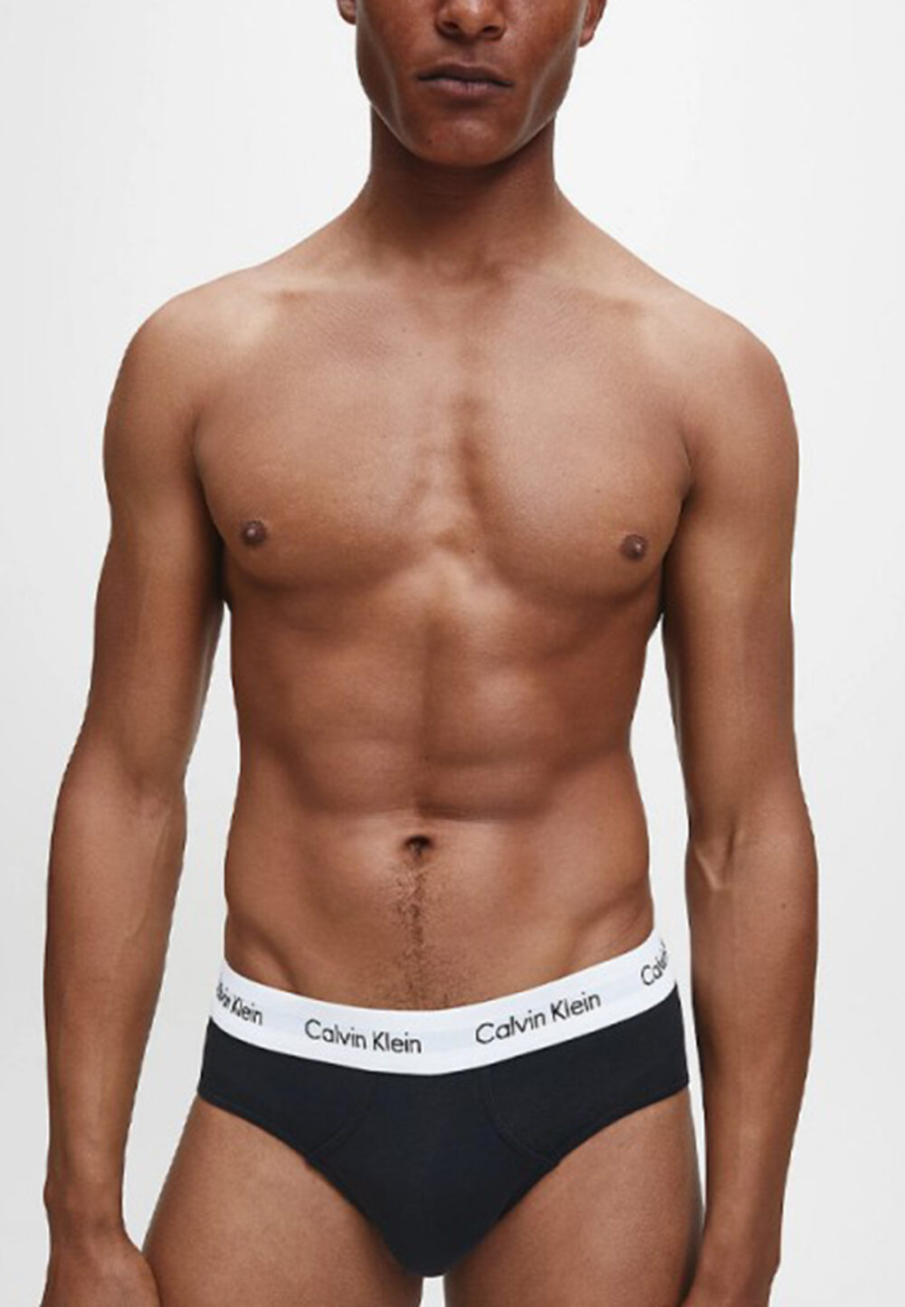 Slip Calvin Klein Underwear 3 Hip Brief Grigio - Foto 5