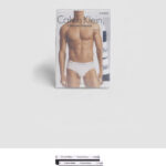 Slip Calvin Klein Underwear 3 Hip Brief Nero - Foto 1