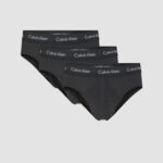 Slip Calvin Klein Underwear 3P HIP BRIEF Nero - Foto 1