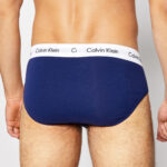 Slip Calvin Klein Underwear 3 Hip Brief Rosso - Foto 3