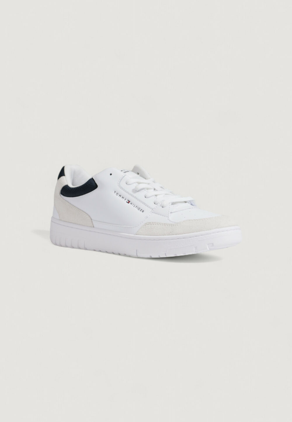 Sneakers Tommy Hilfiger TH BASKET CORE LTH Bianco - Foto 2