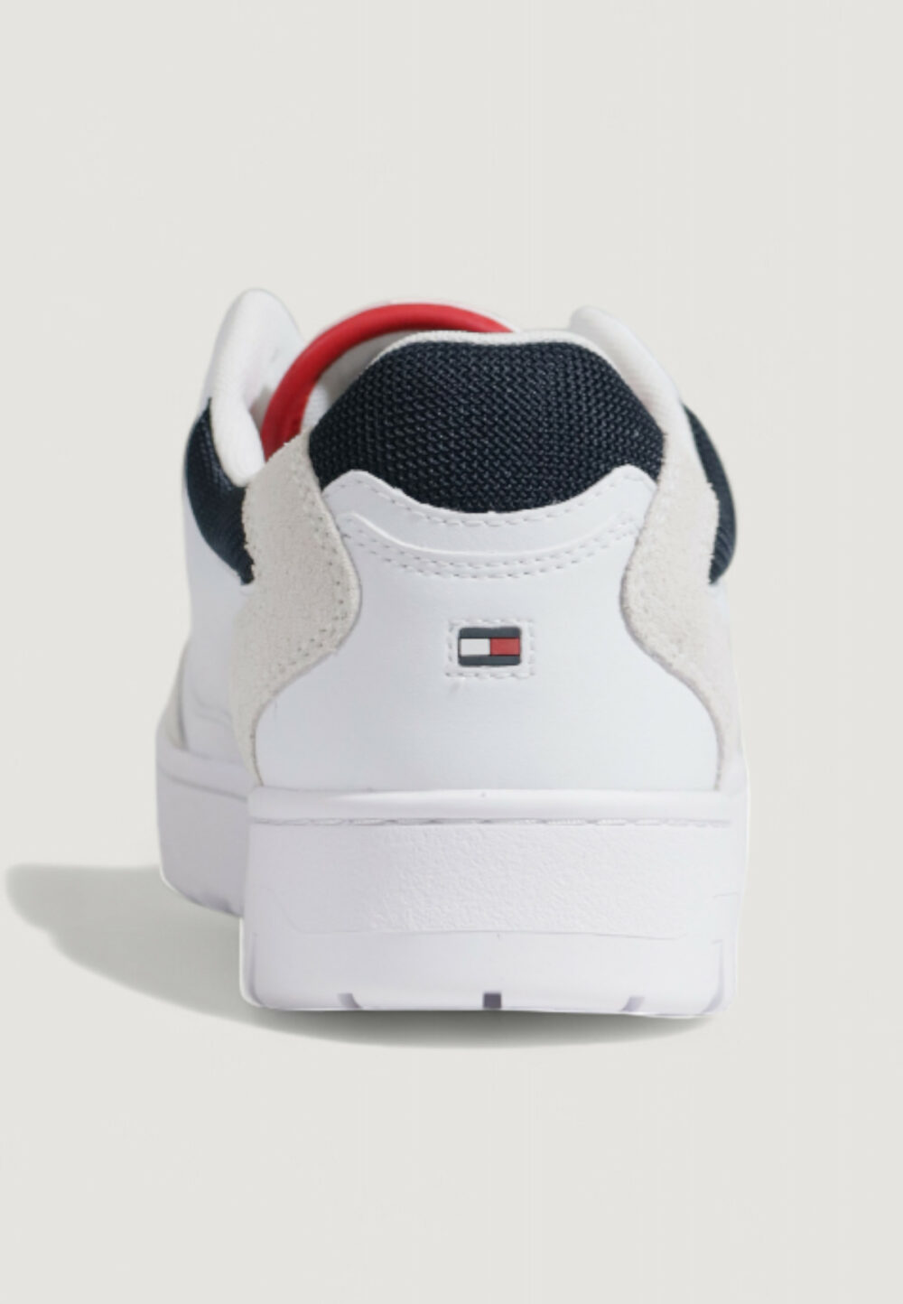 Sneakers Tommy Hilfiger TH BASKET CORE LTH Bianco - Foto 4
