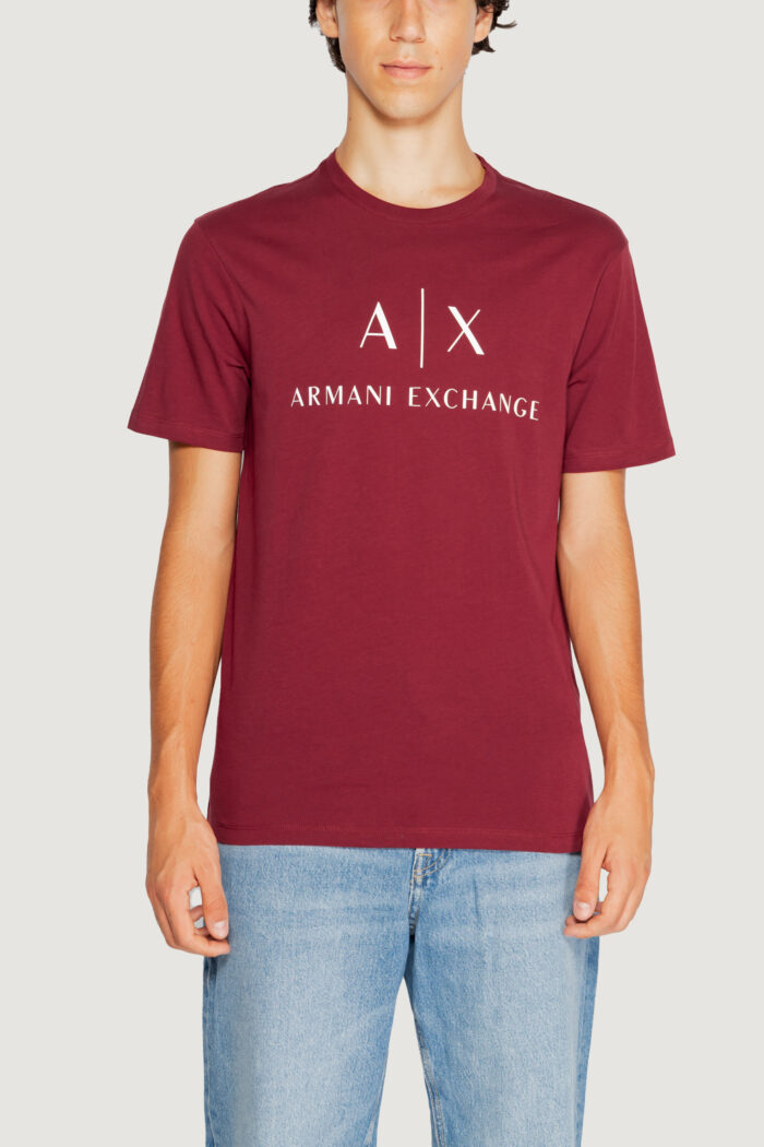 T-shirt Armani Exchange  Bordeaux