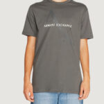 T-shirt Armani Exchange JERSEY COLOR Grigio - Foto 1