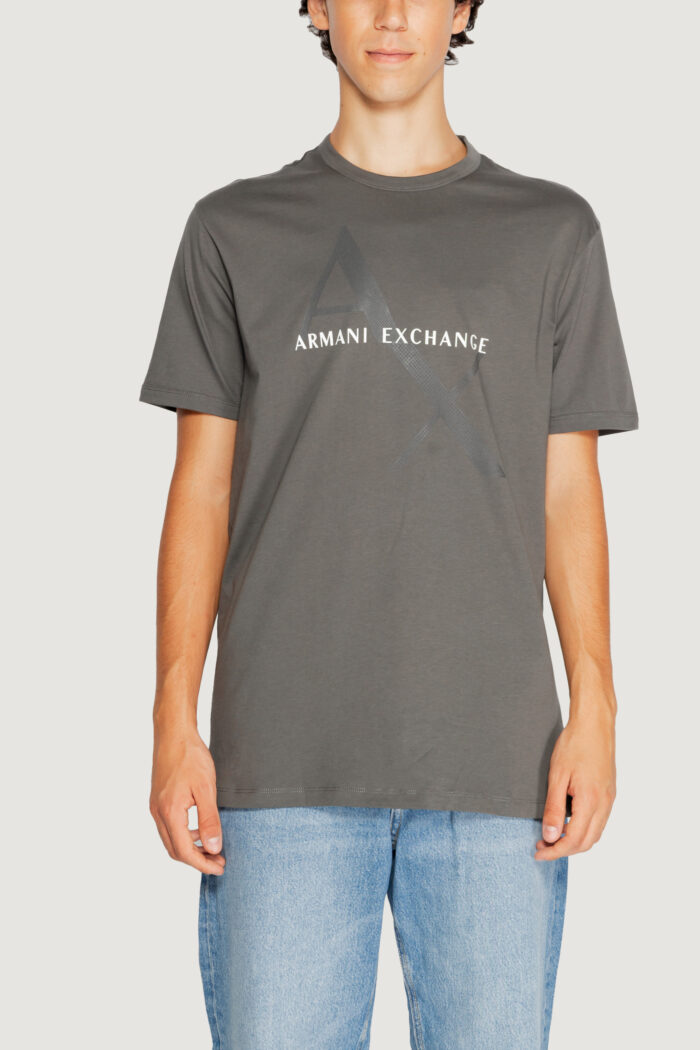 T-shirt Armani Exchange JERSEY COLOR Grigio