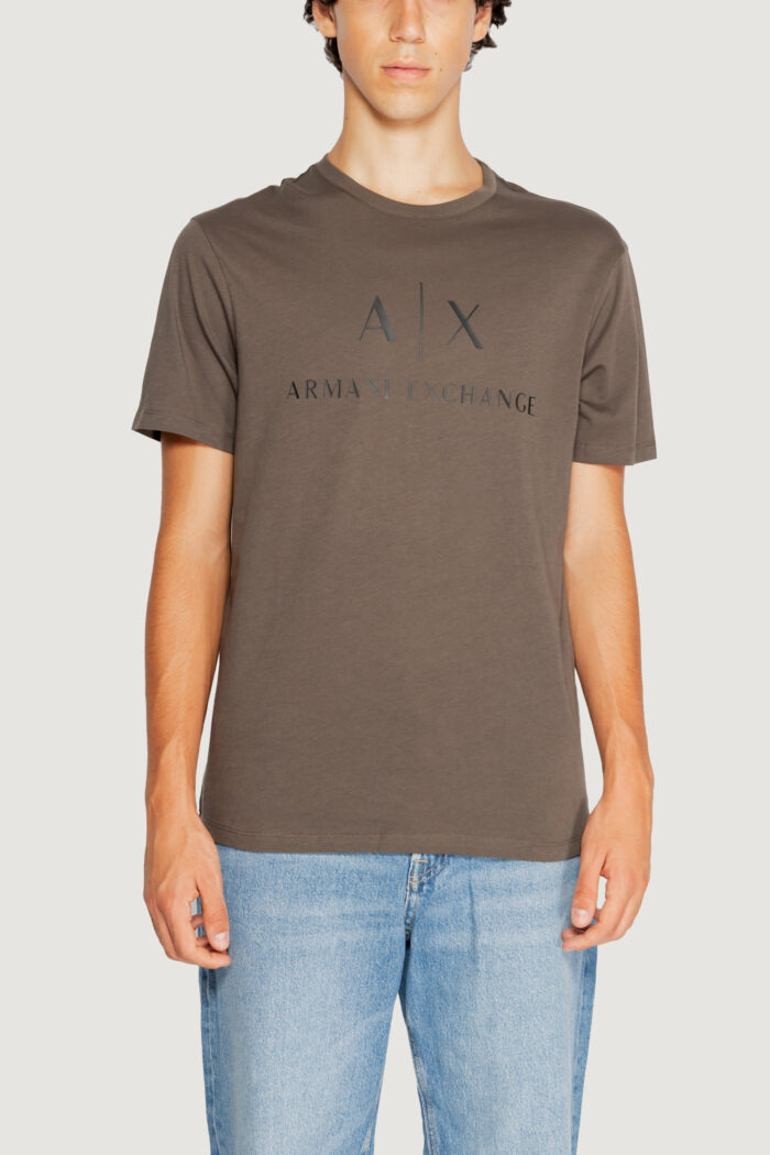 T-shirt Armani Exchange  Verde Oliva